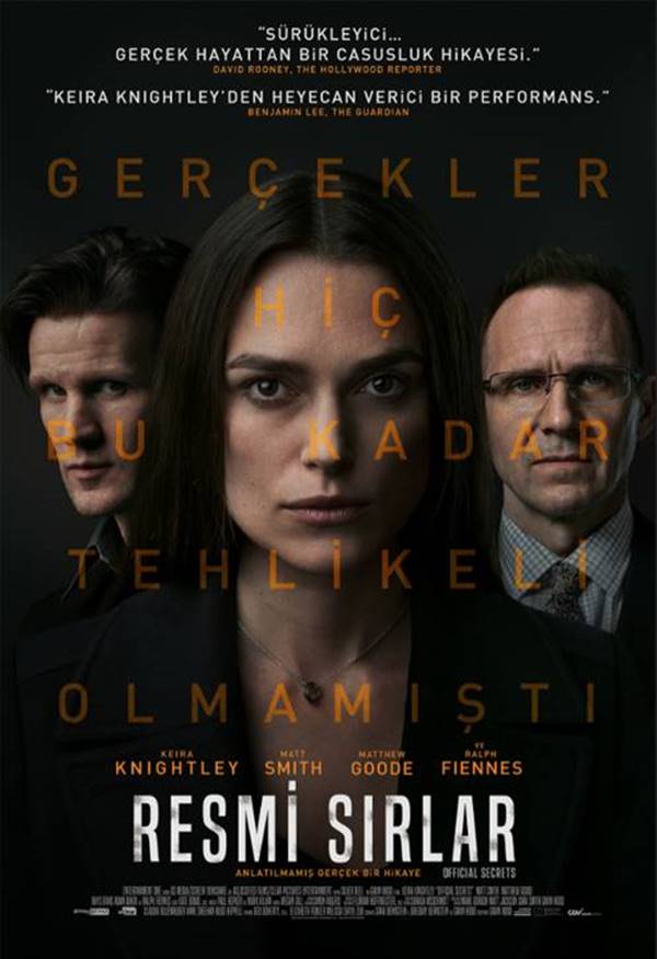 Resmi Sırlar – Official Secrets 2019 Filmi Full HD izle | Film izle